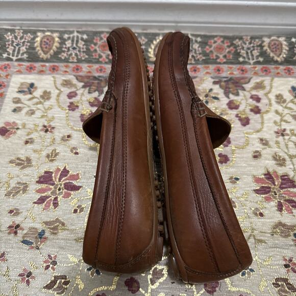 Allen Edmonds Interstate 90 Mens Driving Loafer Shoe Brown Leather size 10 - Picture 6 of 8